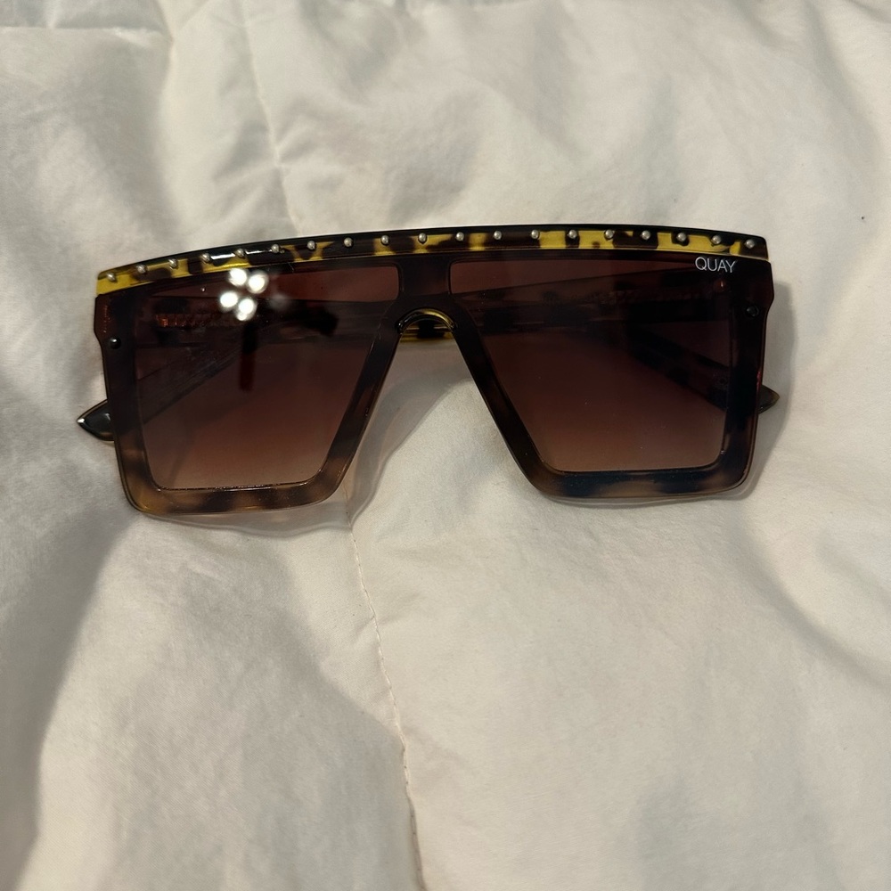 Quay Tortoise Shell Sunglasses